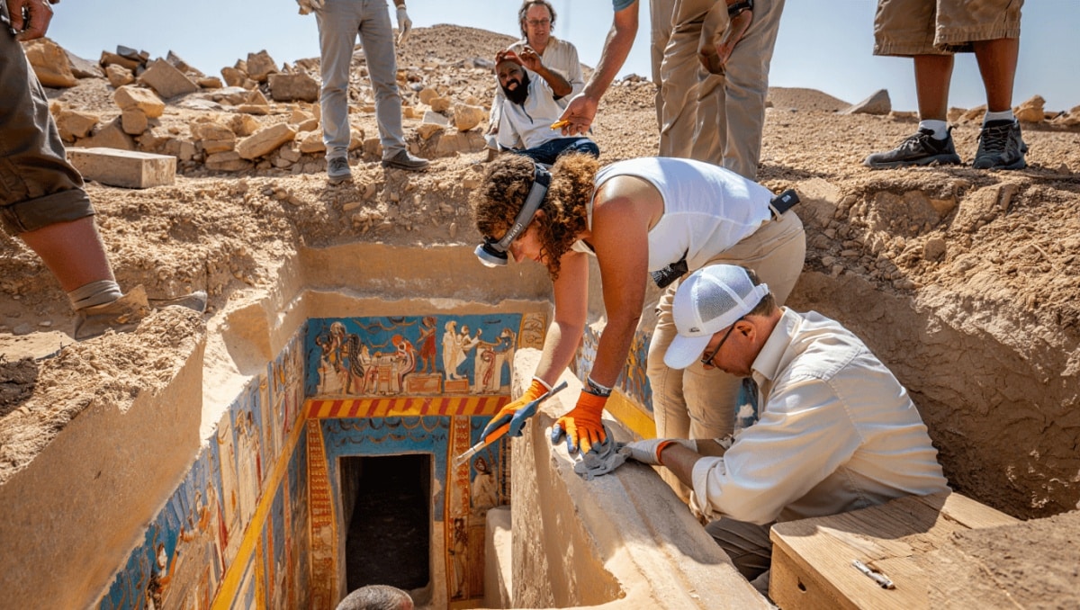 Egitto, nuova scoperta nella necropoli di Luxor: emerge la tomba di un alto funzionario di Amon