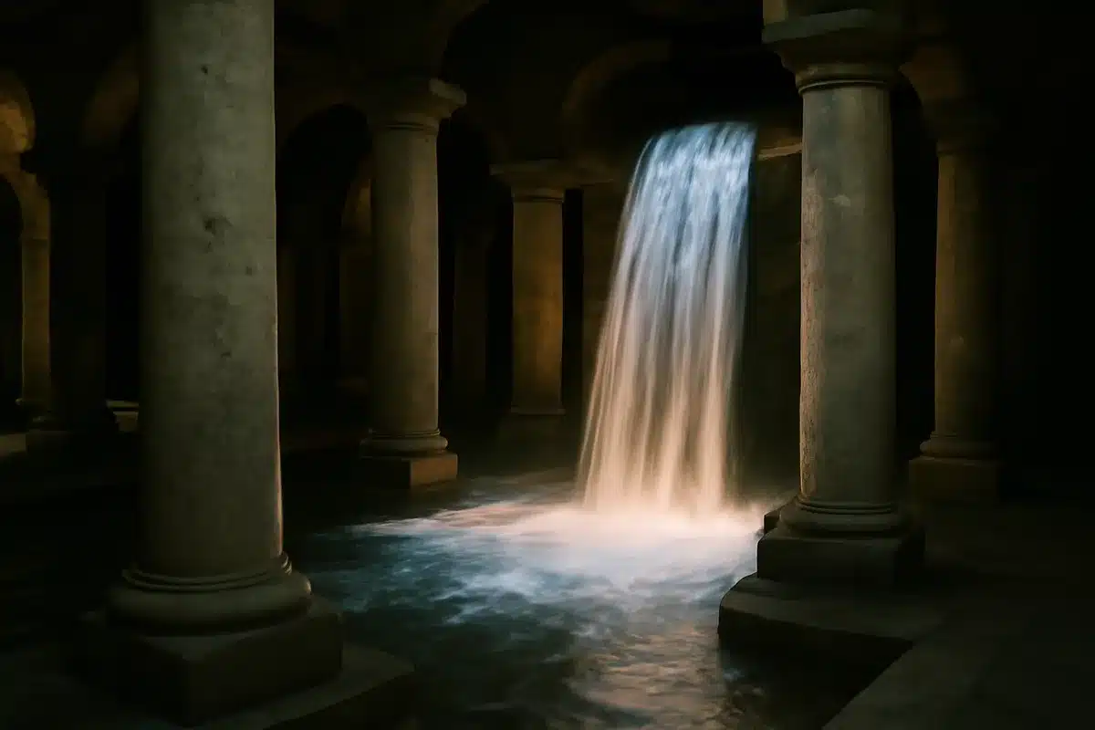 Fabrizio Plessi: il flusso incessante dell'acqua nelle sue opere