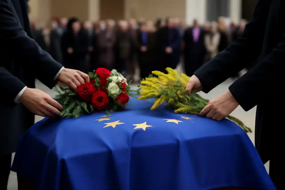 Mimose, commozione e bandiera europea: pellegrinaggio laico per Bonino con ringraziamenti