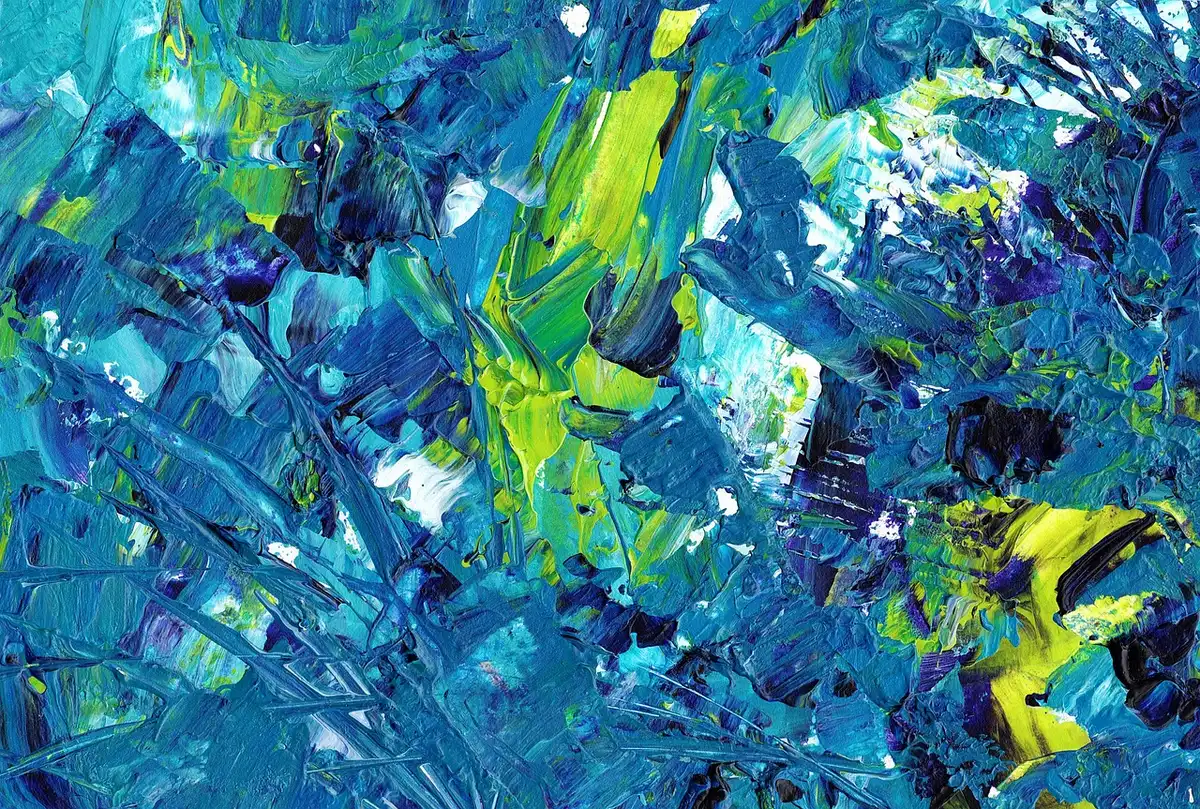 Tela con zone di luce e oscurità che suggeriscono una soglia visiva